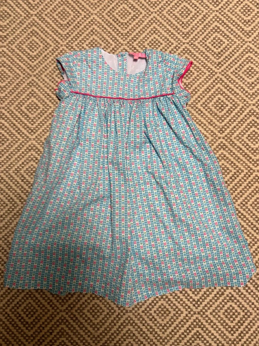 Bisby Kids Blue Charlotte Dress 5T